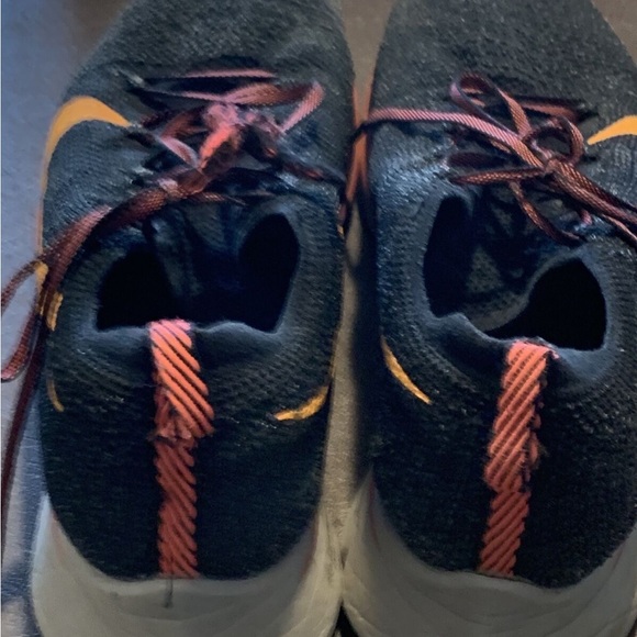 Nike ZoomFK Mens Running Shoes6 Black Orange PeelSZ